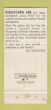 Matchbook Cover - Kingstown Inn North Kingstown RI 30 Strike