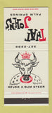 Matchbook Cover - That John's Palm Springs CA 30 Strike