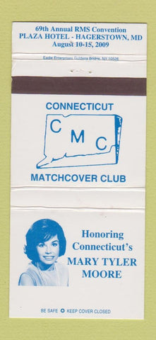 Matchbook Cover - CT Match Club Mary Tyler Moore 30 Strike