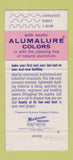 Matchbook Cover - Alcoa Aluminum Girlie 30 Strike