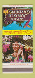 Matchbook Cover - McKee Jungle Gardens Vero Beach FL girlie 30 Strike