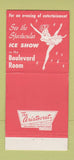 Matchbook Cover - Lakeside Green Hilton Hotel Chicago IL 30 Strike