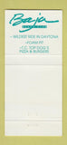 Matchbook Cover - Baja 97 Daytona Beach FL West T Shirt Contest 30 Strike