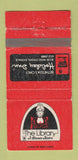 Matchbook Cover - Library Bistro Holiday Inn Bethesda MD WEAR 30 Strike