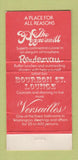 Matchbook Cover - Library Bistro Holiday Inn Bethesda MD WEAR 30 Strike