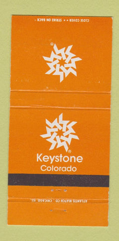 Matchbook Cover - Keystone Colorado skiing 30 Strike