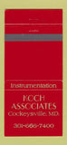 Matchbook Cover - Koch Associaties Cockeysville MD 30 Strike