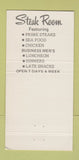 Matchbook Cover - Beef n Brandy Restaurant Chicago IL 30 Strike