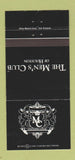 Matchbook Cover - Men's Club of Houston TX 30 Strike