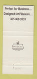 Matchbook Cover - Club Boca Raton FL 30 Strike