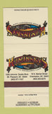 Matchbook Cover - Kaminsky's Cafe Charleston Mount Pleasant SC 30 Strike