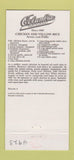 Matchbook Cover - Columbia Spanish Sarasota Clearwater Ybor City FL 30 Strike