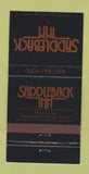Matchbook Cover - Saddleback Inn Oklahoma City OK 30 Strike