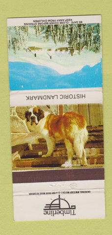 Matchbook Cover - Timberline Lodge OR WEAR skiing 30 Strike