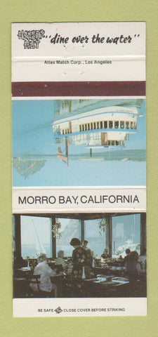 Matchbook Cover - Harbor Hut Morro Bay CA 30 Strike