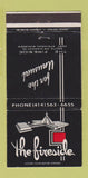 Matchbook Cover - The Fireside Fort Atkinson WI WEAR 30 Strike