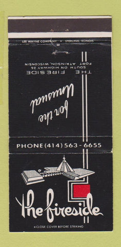 Matchbook Cover - The Fireside Fort Atkinson WI WEAR 30 Strike