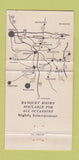 Matchbook Cover - The Fireside Fort Atkinson WI WEAR 30 Strike