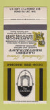 Matchbook Cover - The Gazebo Fond Du Lac WI 30 Strike