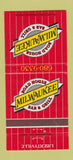 Matchbook Cover - Milwaukee Road House Bar Libertyville IL 30 Strike