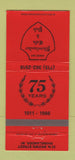 Matchbook Cover - Rhinelander Cafe Pub WI 30 Strike