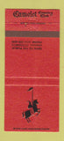 Matchbook Cover - Camelot Country Club Lomira WI 30 Strike