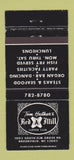 Matchbook Cover - Tom Halker's Red Mill Supper Club Brookfield WI WEAR 30 Strike