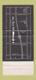 Matchbook Cover - Tom Halker's Red Mill Supper Club Brookfield WI WEAR 30 Strike
