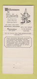 Matchbook Cover - Mader's Milwaukee WI restaurant 30 Strike