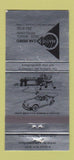 Matchbook Cover - Creative Car Stereo Lafayette CA 30 Strike