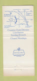 Matchbook Cover - Fox Run Restaurant Hubertus WI 30 Strike