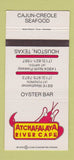 Matchbook Cover - Atchafalaya River Cafe Houston TX 30 Strike