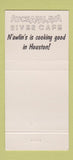 Matchbook Cover - Atchafalaya River Cafe Houston TX 30 Strike