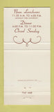 Matchbook Cover - Ed Aiello's Hub Restaurant Racine WI 30 Strike