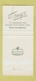 Matchbook Cover - J Trump's Racine WI 30 Strike
