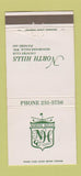 Matchbook Cover - North Hills Country Club Menomonee Falls WI WEAR 30 Strike