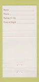 Matchbook Cover - Nephew's San Marcos TX 30 Strike