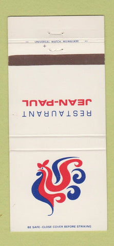 Matchbook Cover - Restaurant Jean Paul Milwaukee WI 30 Strike
