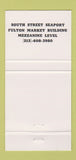 Matchbook Cover - Roebling's Bar Grill New York City 30 Strike