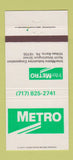Matchbook Cover - Inter Metro Industries Wilkes Barre PA 30 Strike