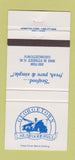 Matchbook Cover - Georgetown Seafood Grill Washington DC 30 Strike
