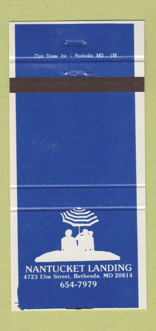 Matchbook Cover - Nantucket Landing Bethesda MD 30 Strike