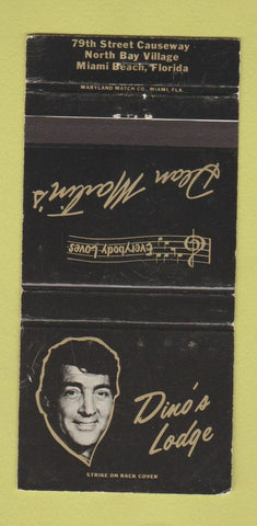 Matchbook Cover - Dan Martin's Miami Beach FL WEAR 30 Strike
