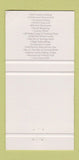 Matchbook Cover - Turning Stone Vernon NY 30 Strike