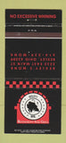 Matchbook Cover - Bexley's Monk Restaurant Bexley OH 30 Strike
