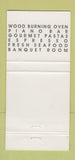 Matchbook Cover - Bexley's Monk Restaurant Bexley OH 30 Strike
