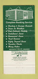 Matchbook Cover - Bank of Laramie WY WEAR 30 Strike