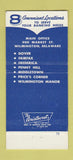 Matchbook Cover - Delaware Trust Company Dover Fairfax DE WEAR 30 Strike