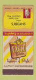 Matchbook Cover - Eagle Men's Clothes Snyder's Cheyenne WY 30 Stick