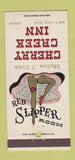 Matchbook Cover - Cherry Creek Inn Denver Colorado girlie 30 Strike